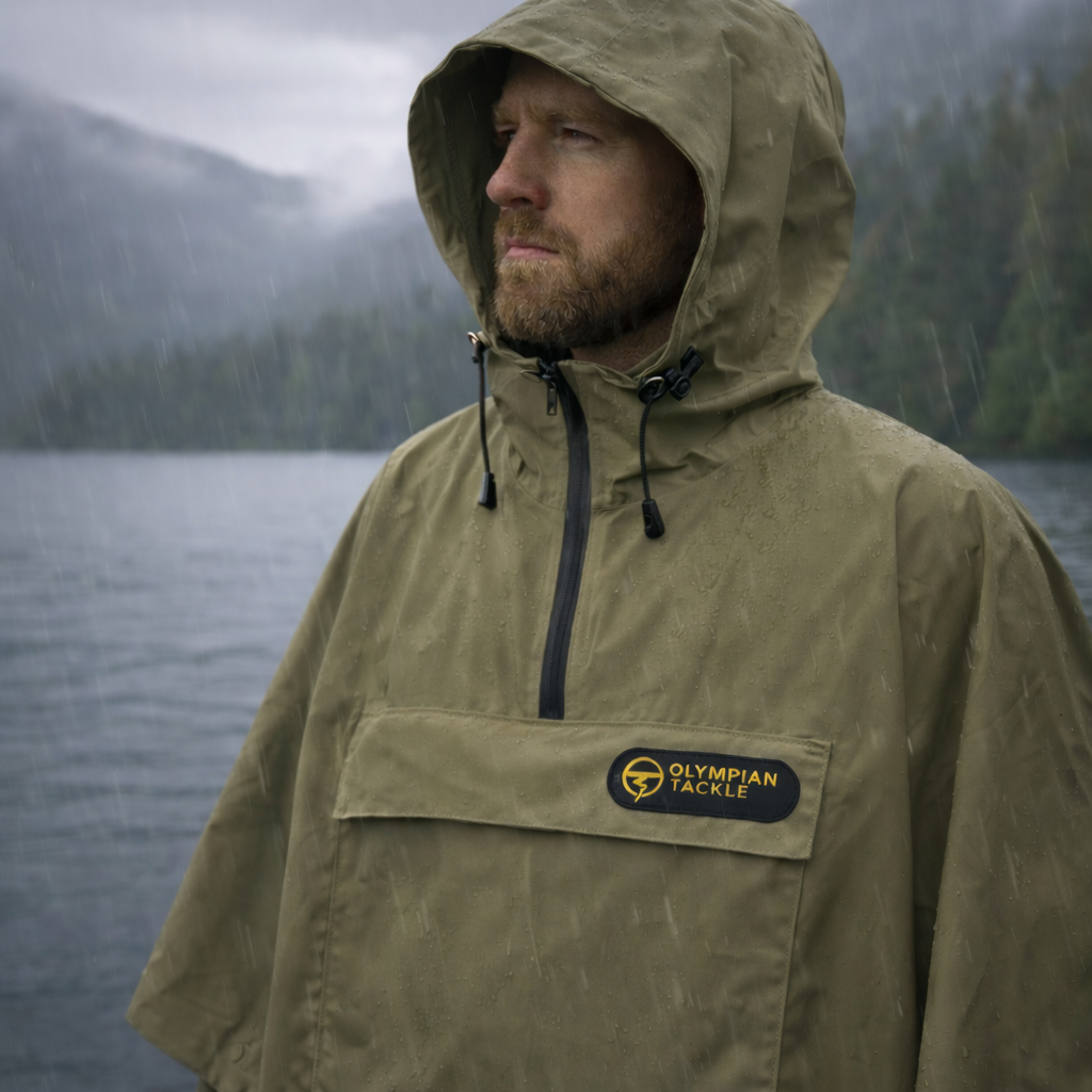 Olympian Range - Shroud Softshell Poncho - Modular Storm Cloak - unisex
