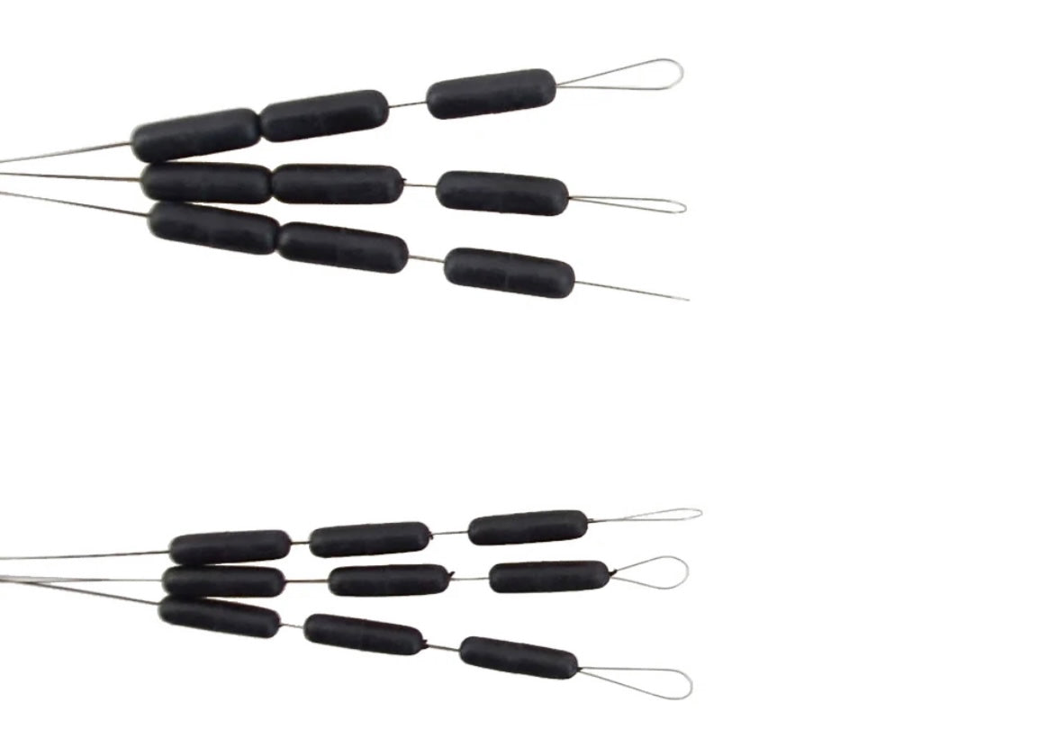 Tungsten Sinkers/ float stops 6mm 0.05g - 18 sinkers - sale