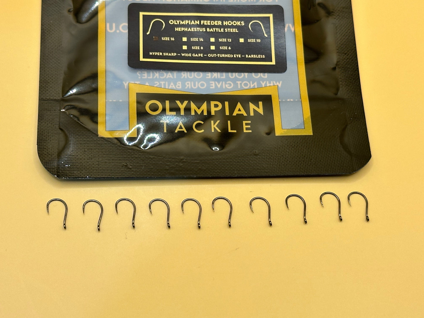 Olympian Tackle - Battle Feeder Hooks - Barbless