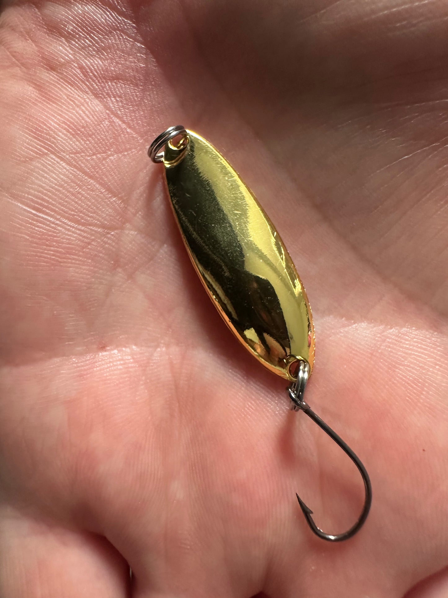 Small Metal Spoon - Perch / Trout Lure - sale