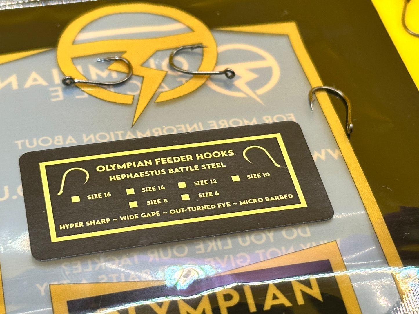 Olympian Tackle - Battle Feeder Hooks - Micro Barbed