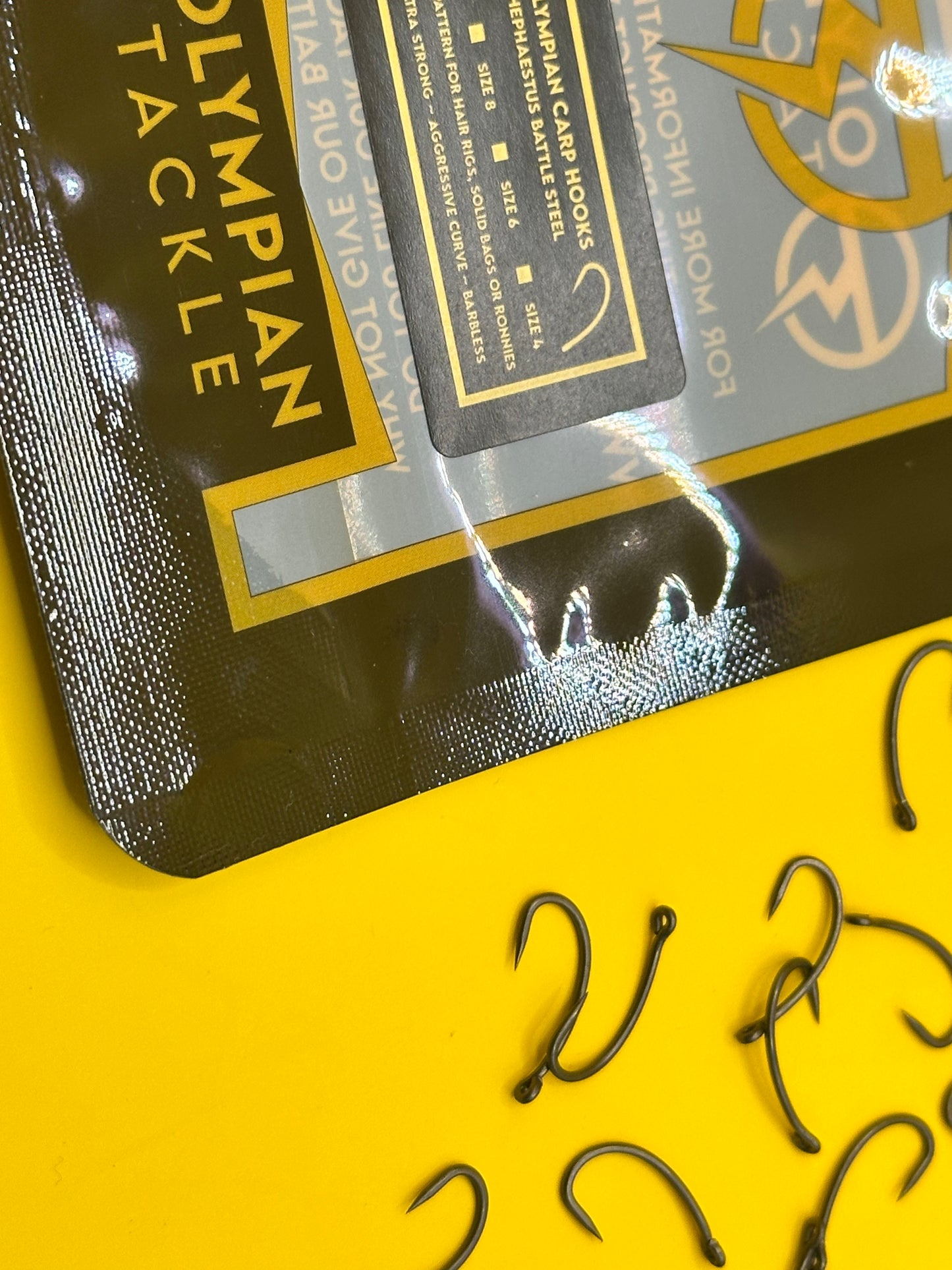 Olympian Tackle - Carp Hooks - Barbless