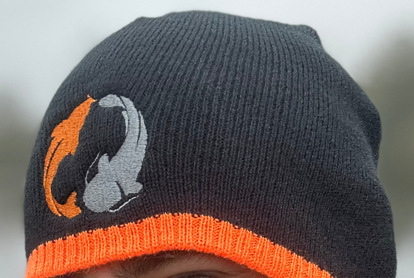 Signature Orange and Black Beanie - New winter styles coming soon