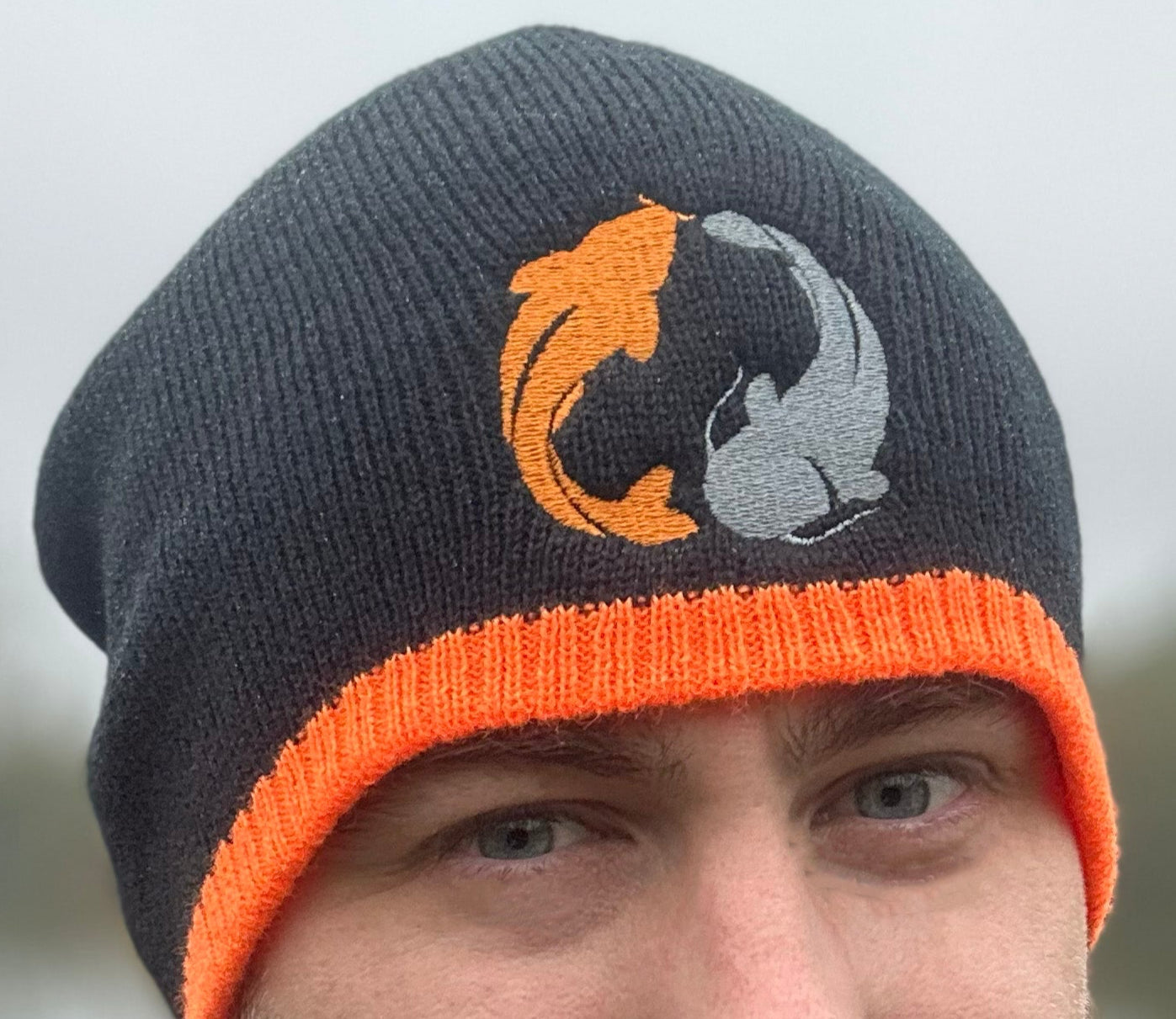 Signature Orange and Black Beanie - New winter styles coming soon