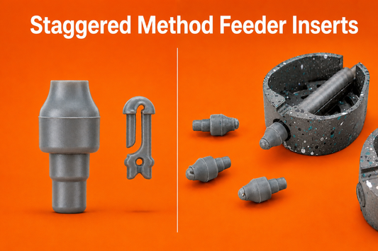 Staggered Method Feeder Inserts - Quick Change Beads - Half Price Offer