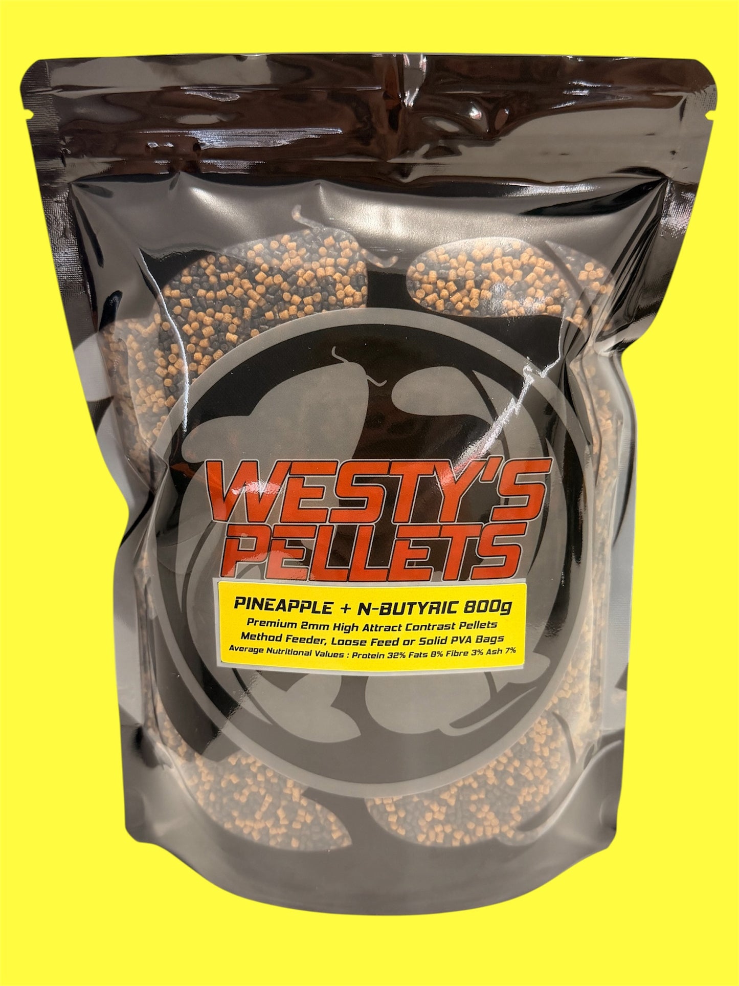 2mm Contrast Method Feeder and Feed Pellets 800g