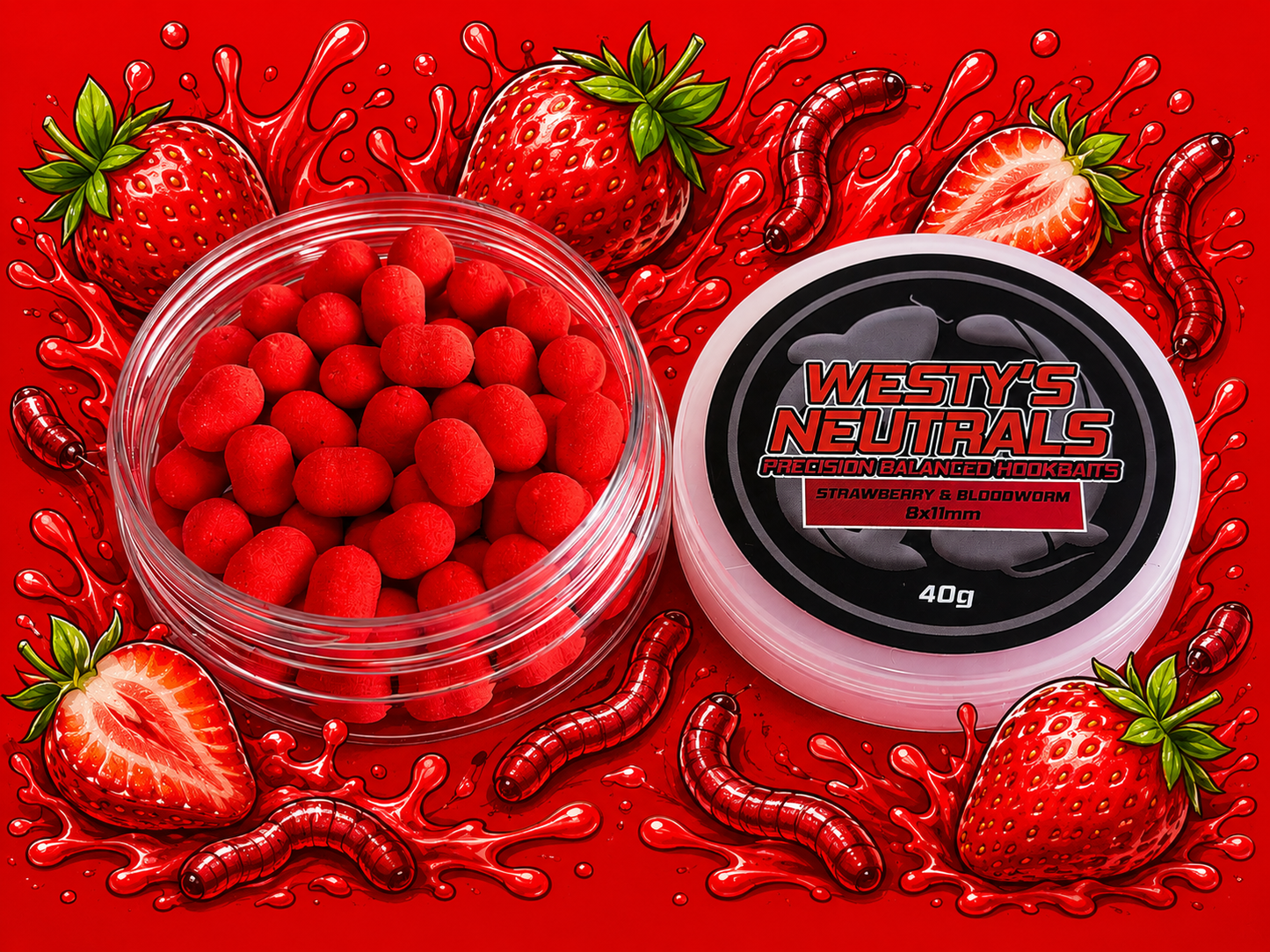 NEW Westys Neutrals - Precision Balanced Hookbaits 8x11mm 40g