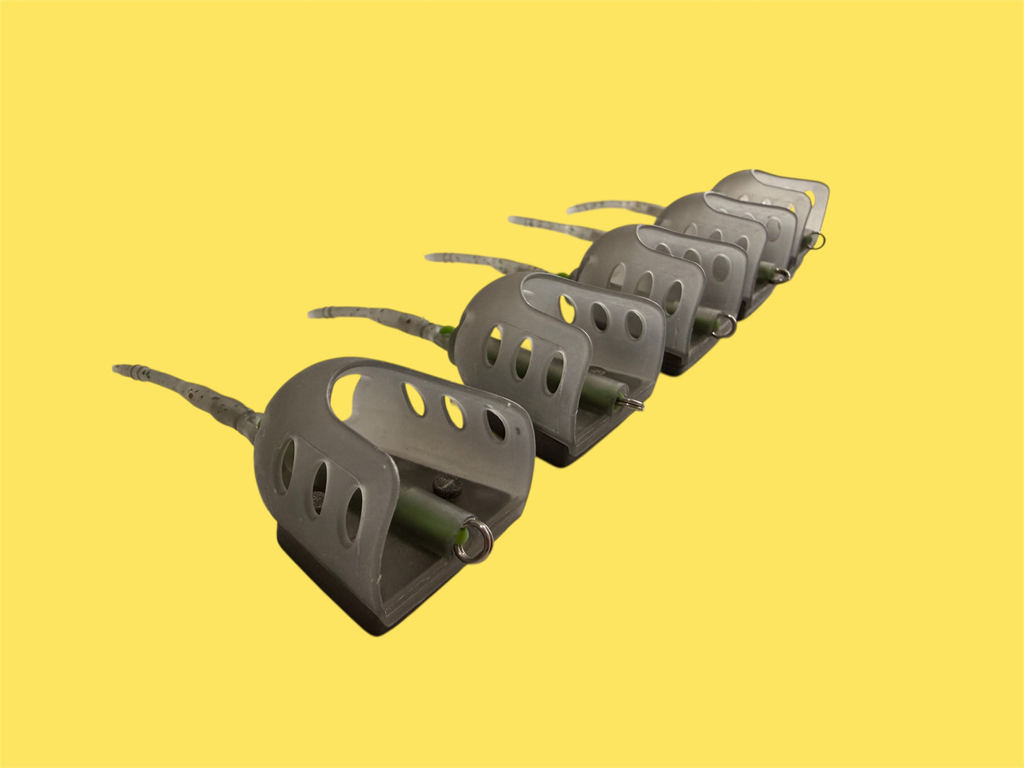 Elasticated Pellet Method Feeders X 5 - spring sale - clearance
