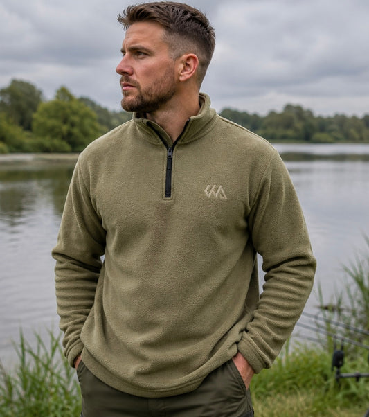 WA - Olive - Micro Tech Fleece - All Sizes
