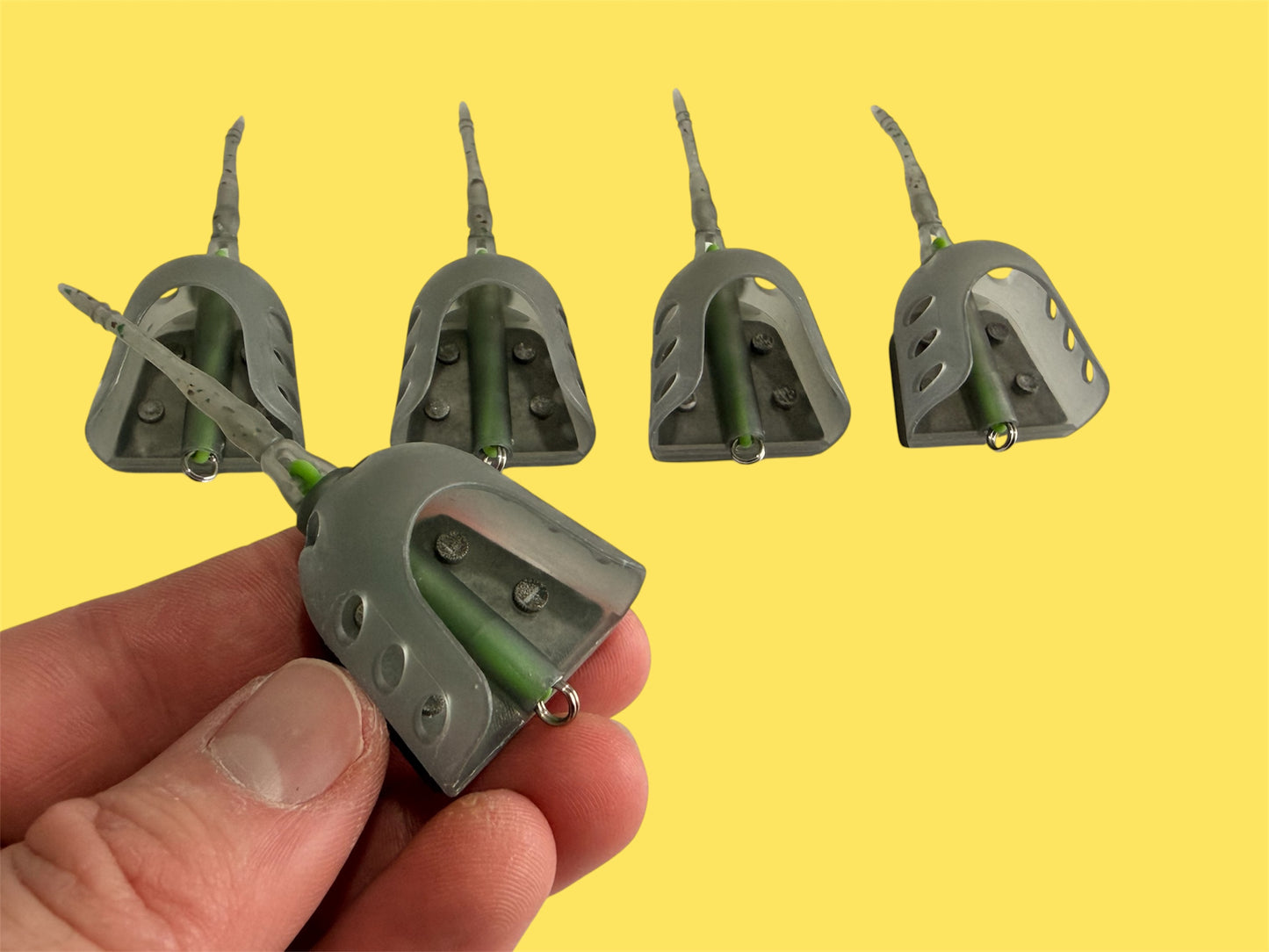 Elasticated Pellet Method Feeders X 5 - spring sale - clearance