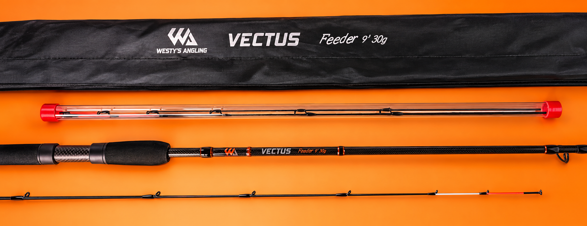 WA - Vectus ‘Blackout’ Feeder Rod - TriTip - Parabolic - 9ft 30g - Special Edition