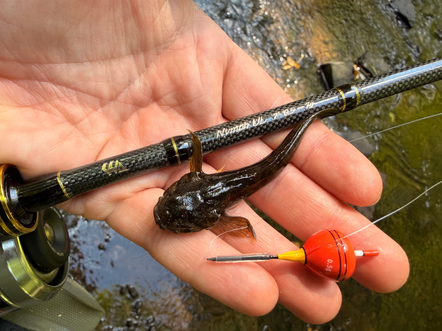 WA - Nymph - Ultra light rod - 0.5 - 7g - spinning rod