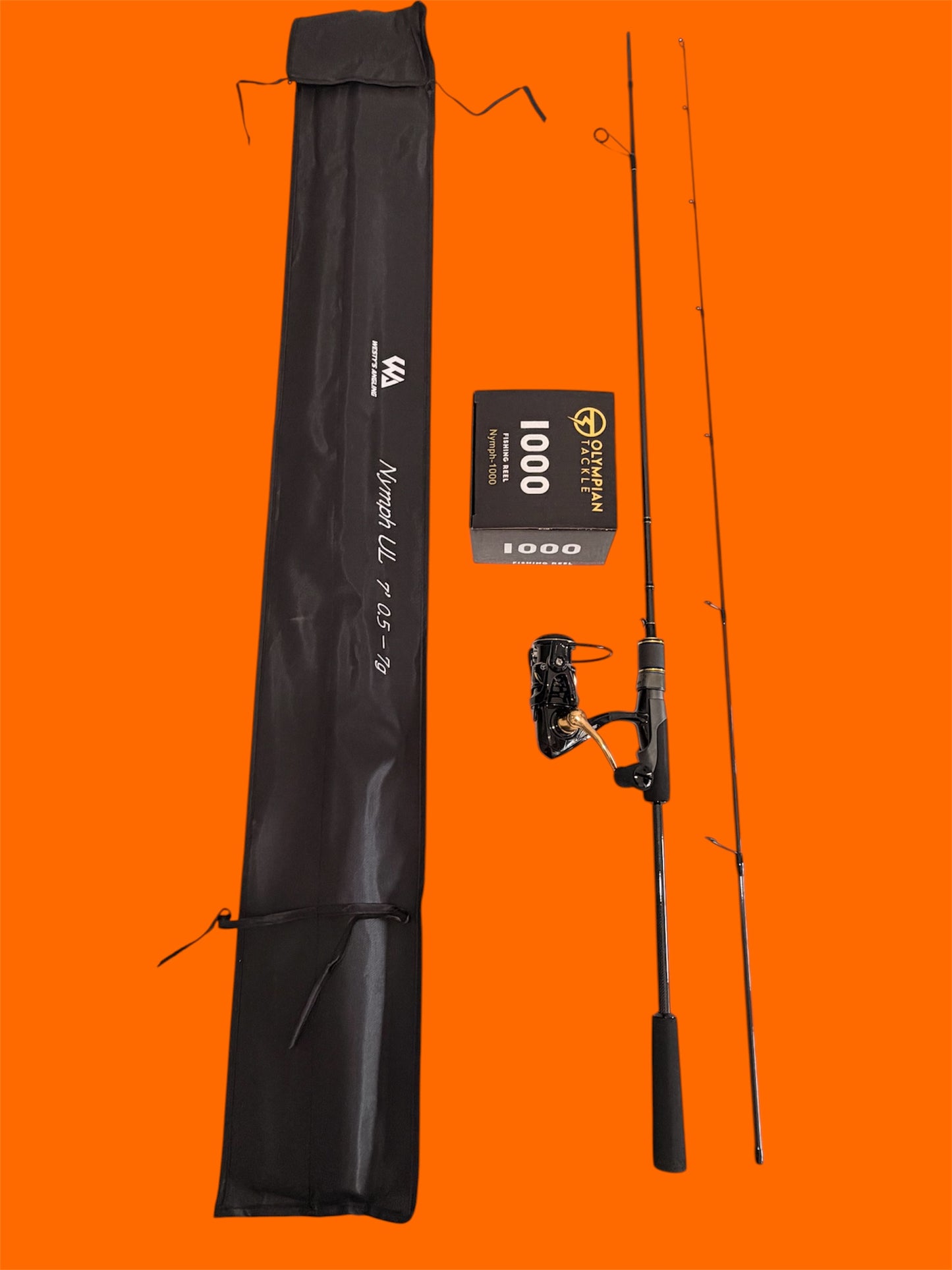 WA - Nymph - Ultra light rod - 0.5 - 7g - spinning rod