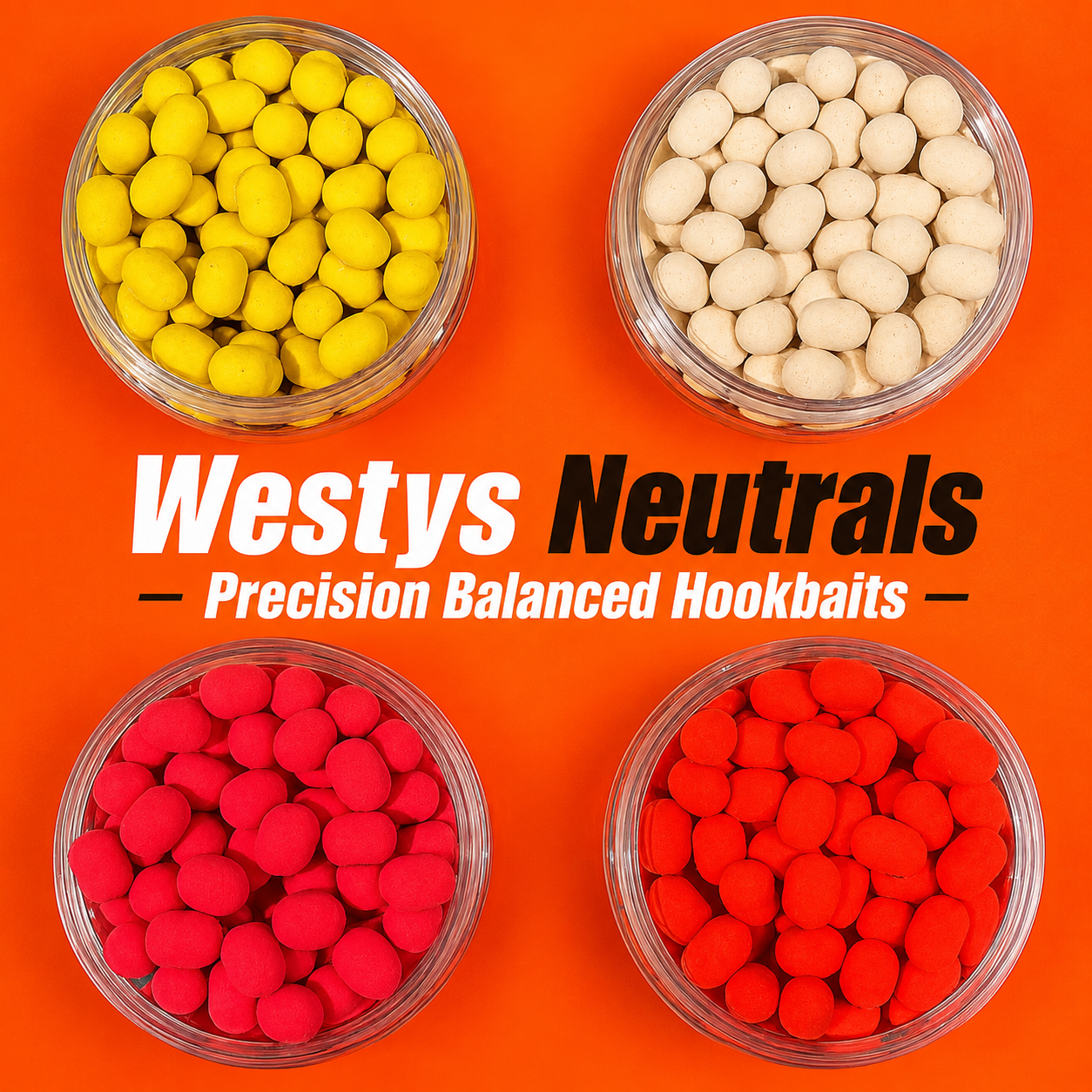 NEW Westys Neutrals - Precision Balanced Hookbaits 40g