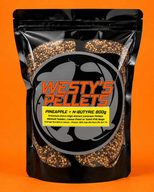 2mm Contrast Method Feeder and Feed Pellets 800g