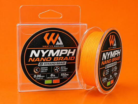 WA - Nymph Nano Braid - 8 strand Finesse Lure Braid 0.06 8lb - 150m