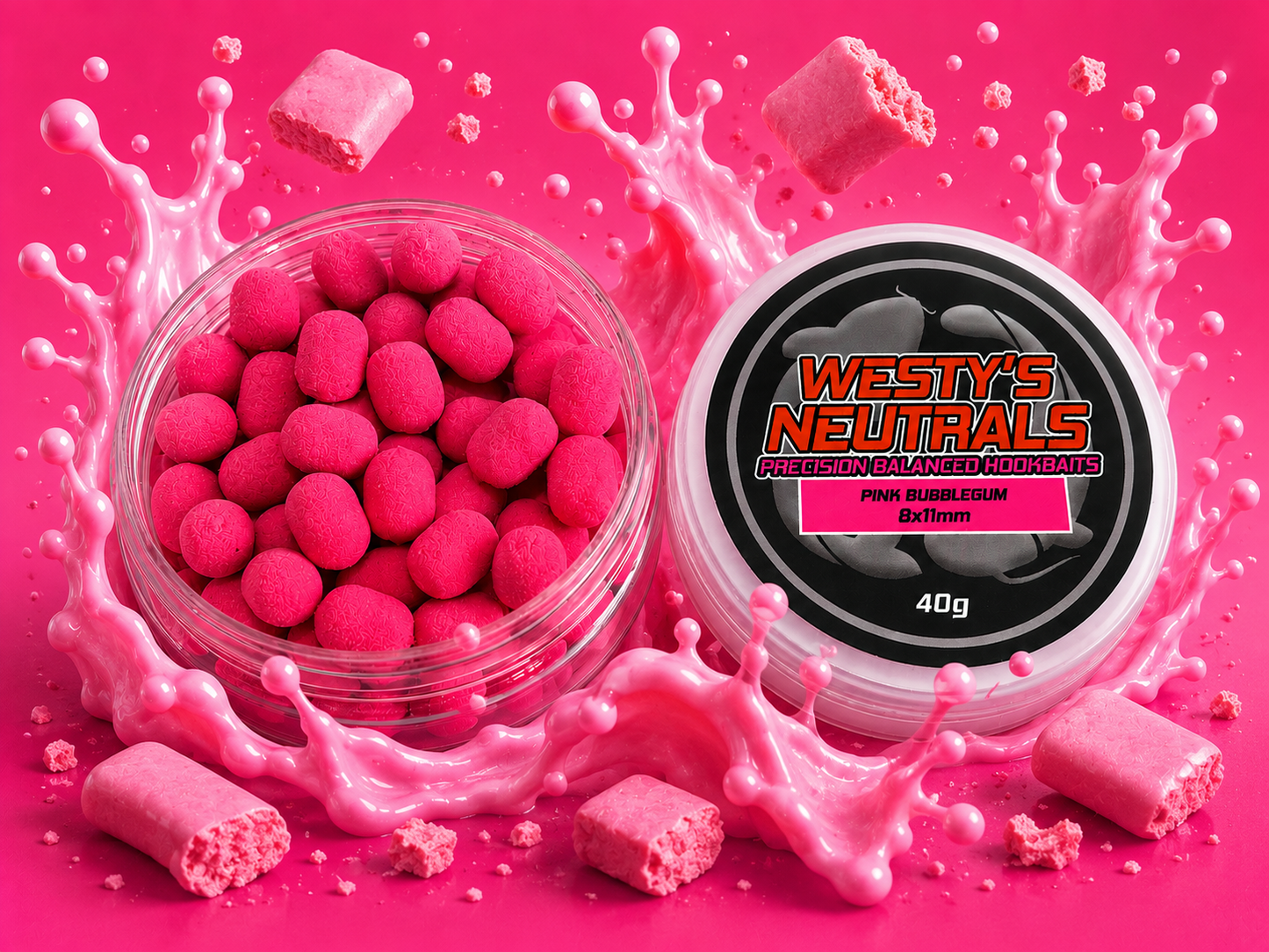 NEW Westys Neutrals - Precision Balanced Hookbaits 8x11mm 40g