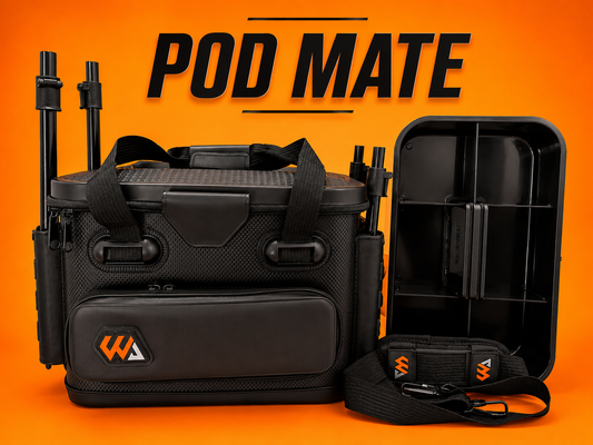 WA - Modular EVA Tackle and Bait Mate - POD MATE MK3 - (For 2 Rods)
