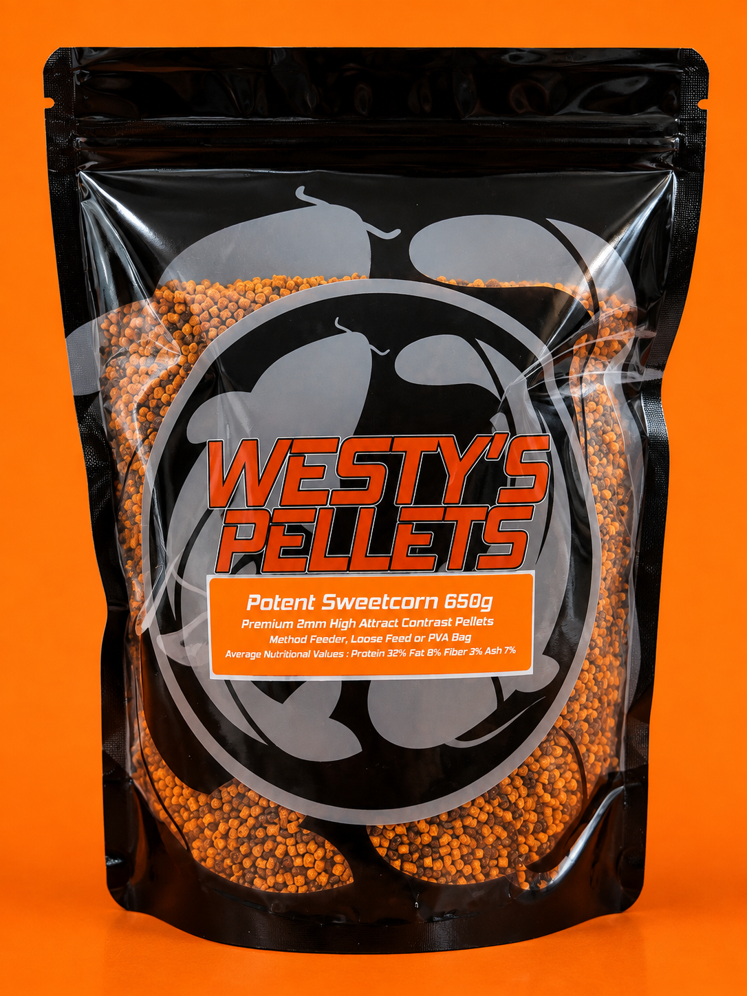 2mm Contrast Method Feeder and Feed Pellets 650g