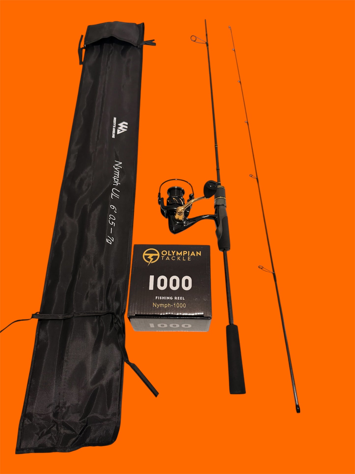 WA - Nymph - Ultra light rod - 0.5 - 7g - spinning rod
