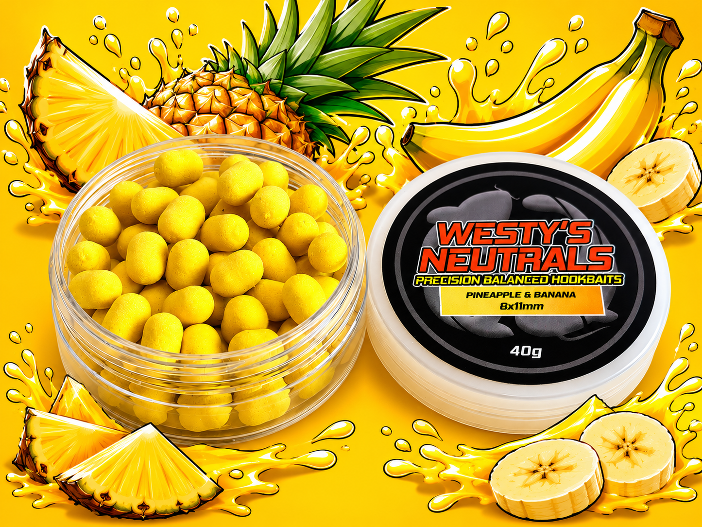 NEW Westys Neutrals - Precision Balanced Hookbaits 8x11mm 40g