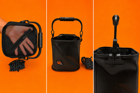 WA - Modular EVA Pellet Wetter / Water Bucket / Bait Tub Carrier - July Mega Offer