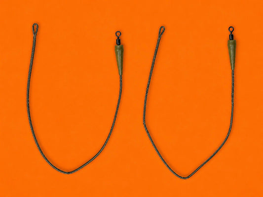 WA - None Lead Solid Bag Leaders- Inline Carp Leaders