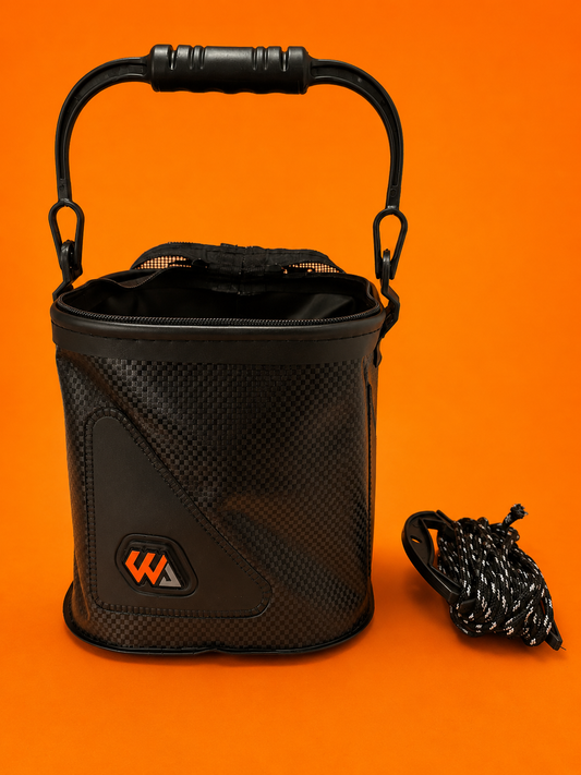 WA - Modular EVA Pellet Wetter - Bait Mixing Bucket - Bait Tub Carrier - Summer Sale
