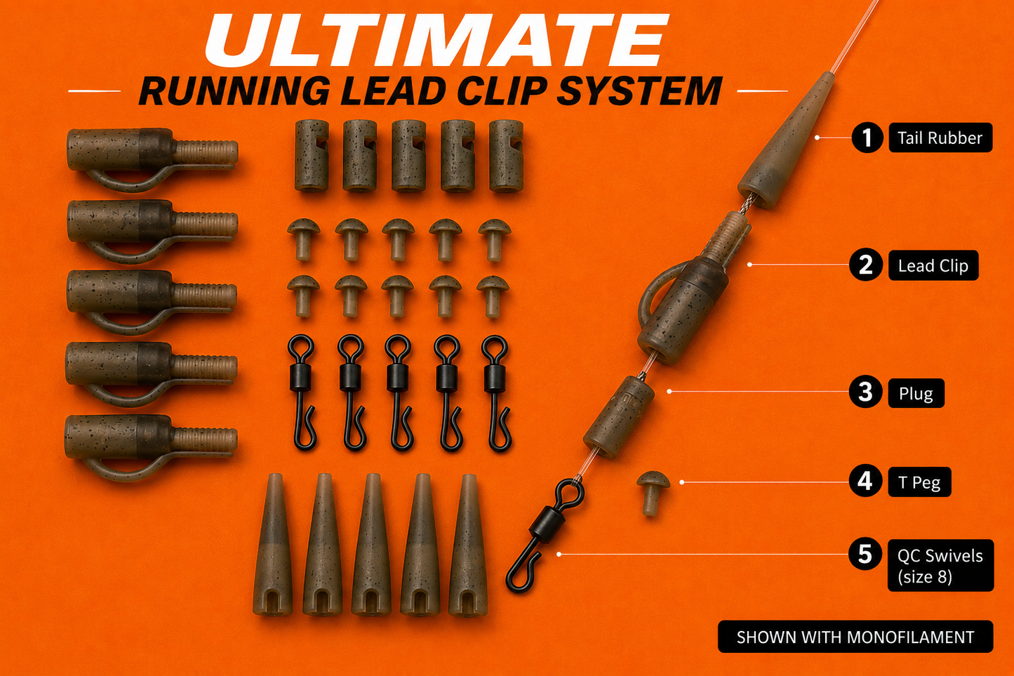 WA  - Ultimate Bolt & Run Lead Clip System