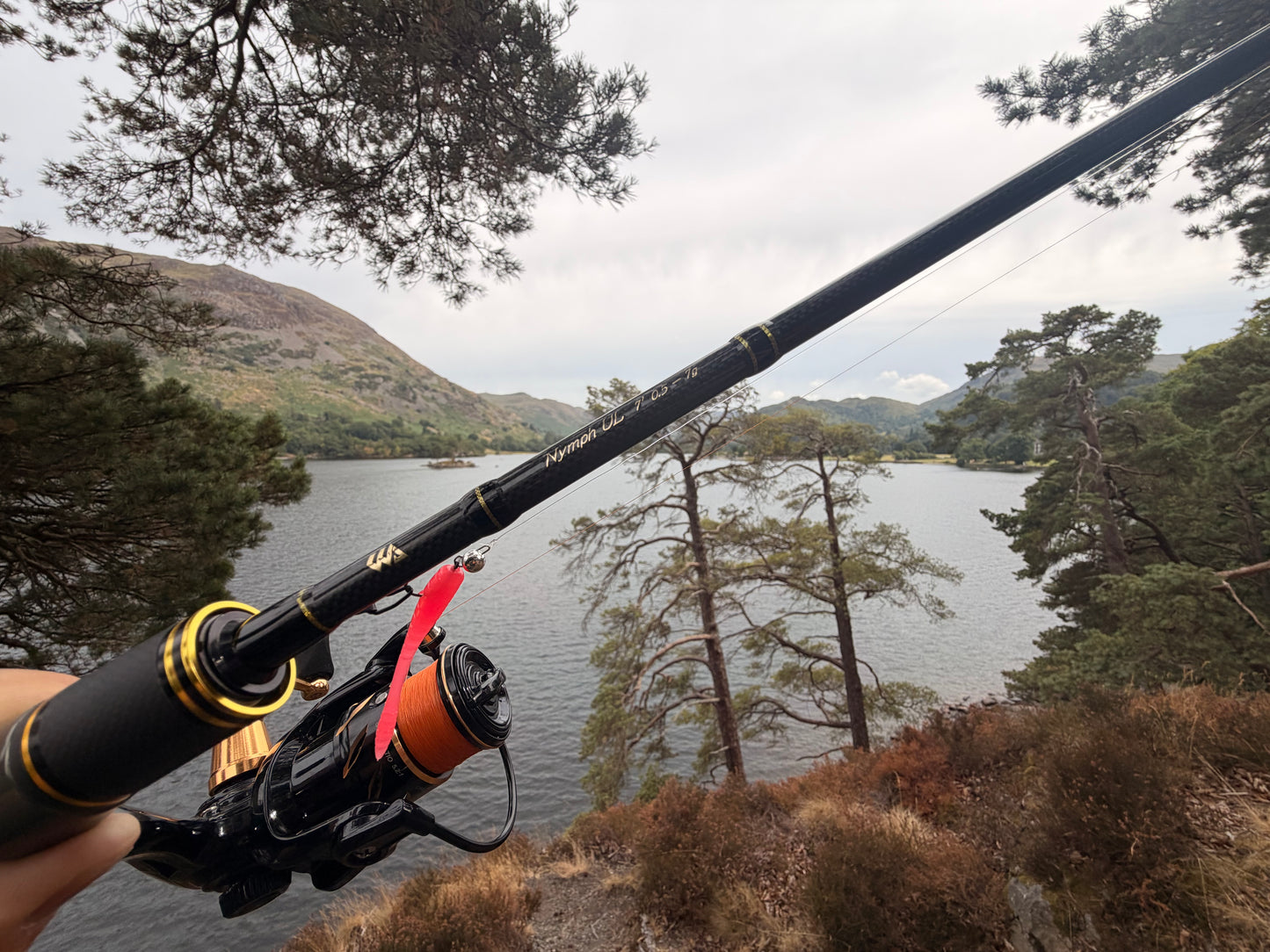 WA - Nymph - Ultra light rod - 0.5 - 7g - spinning rod