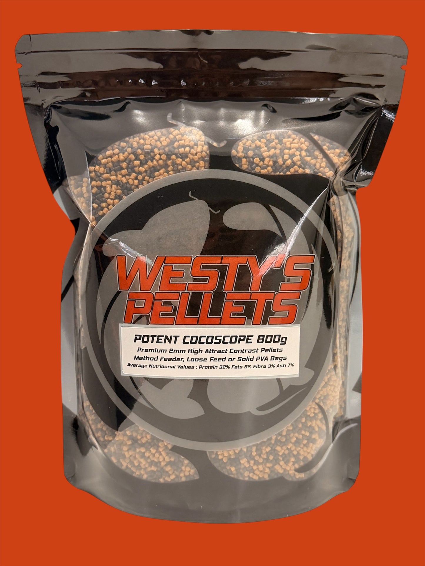 2mm Contrast Method Feeder and Feed Pellets 800g