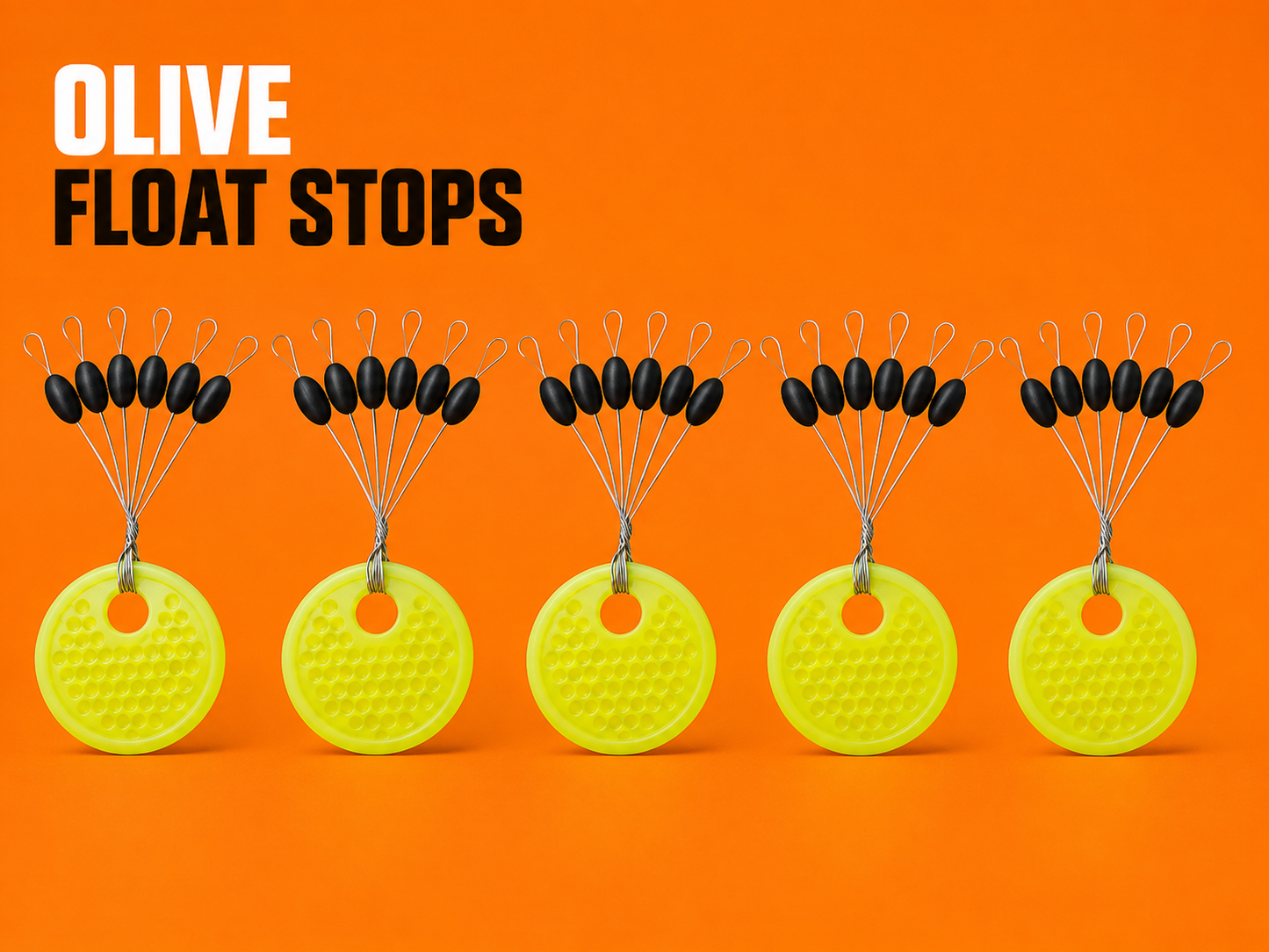 WA - Olive Float Stops 30 pcs