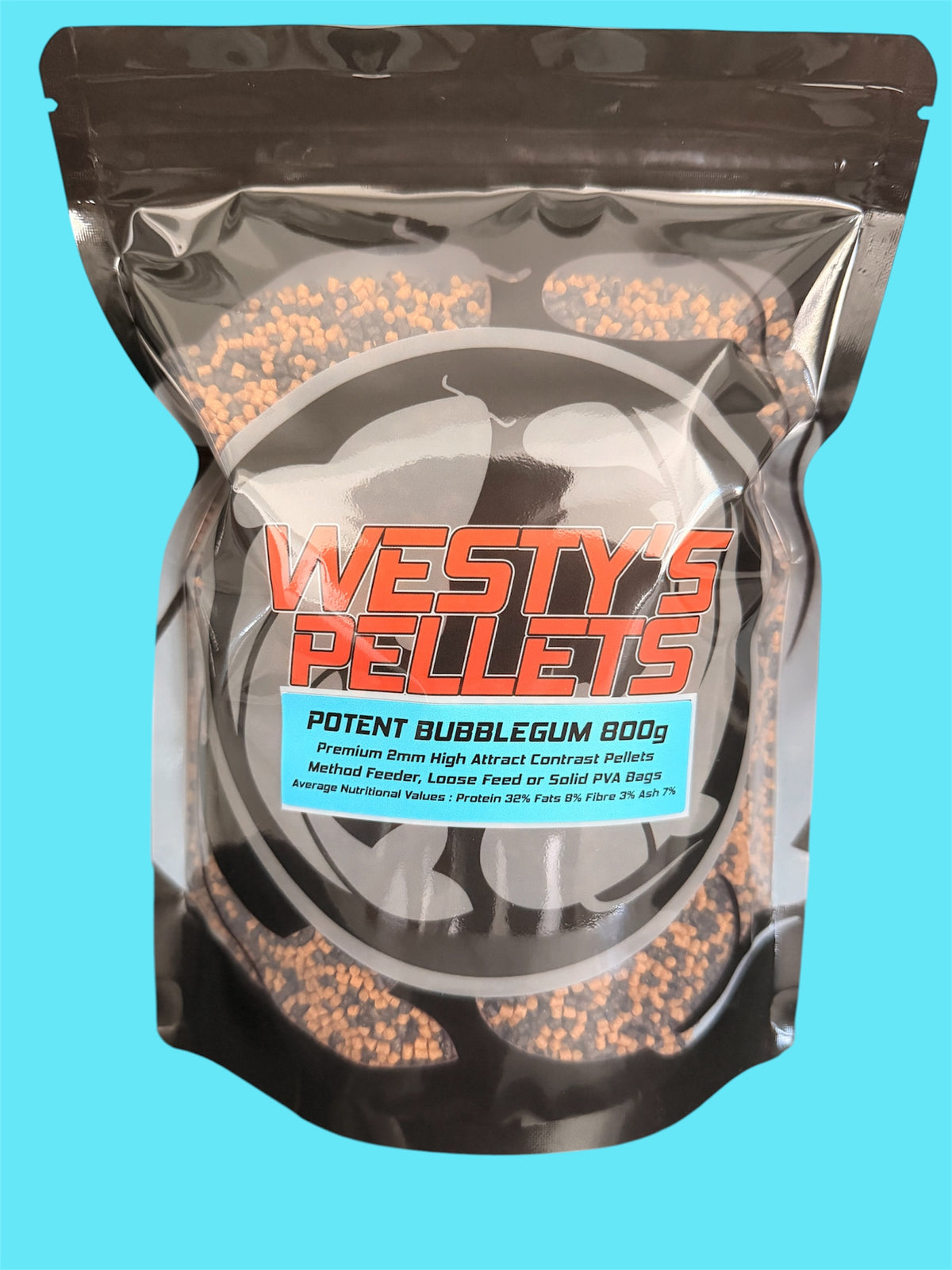 2mm Contrast Method Feeder and Feed Pellets 800g