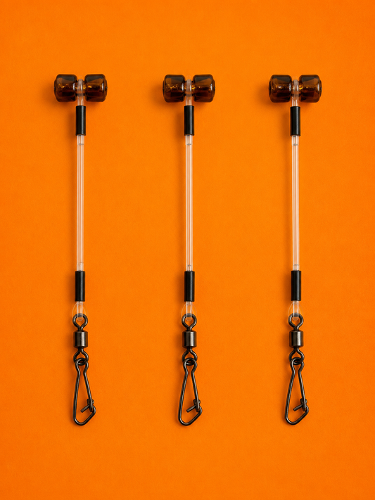 WA - Running Feeder Stiff Link - Fluorocarbon 45mm - 3 Units