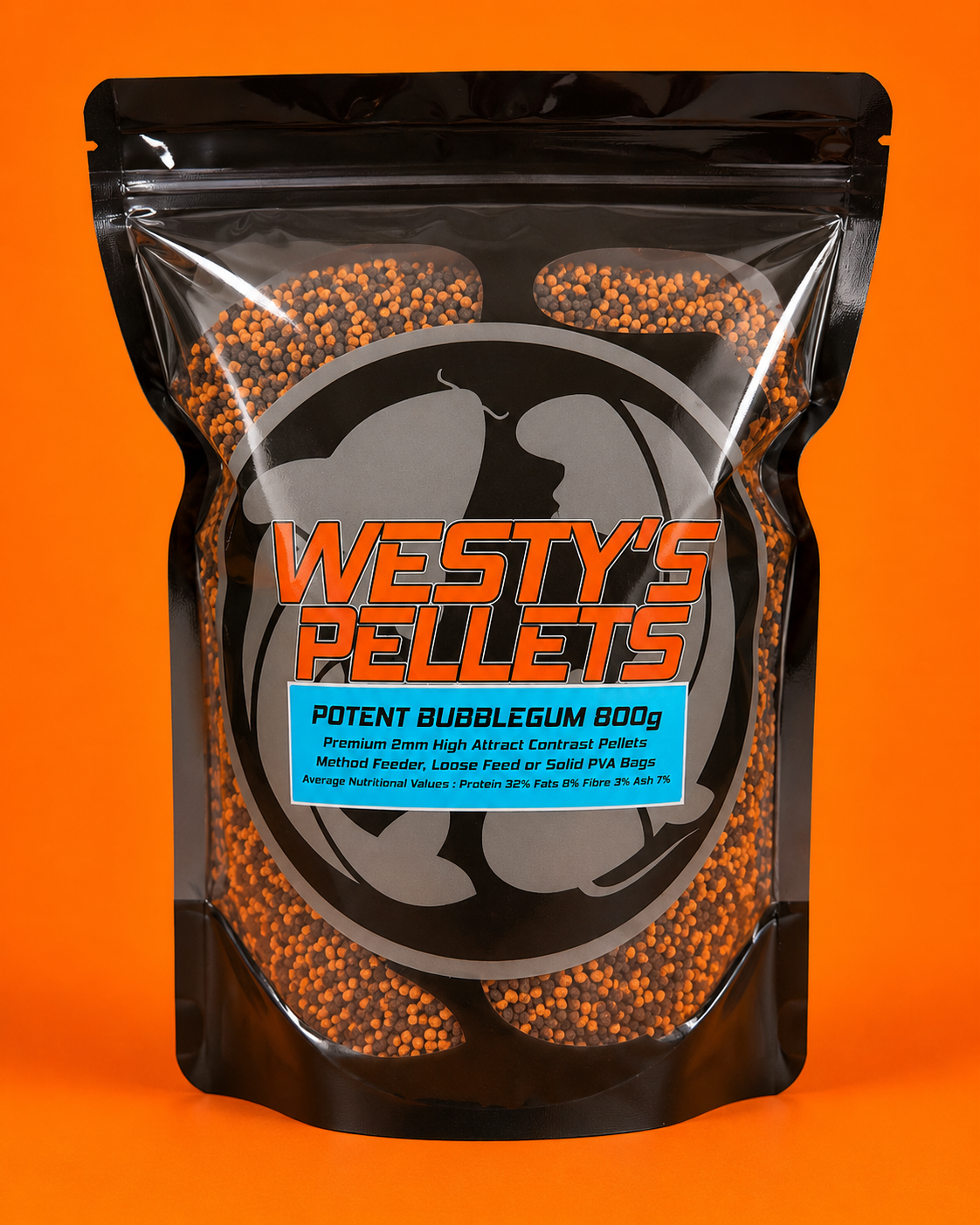 2mm Contrast Method Feeder and Feed Pellets 800g