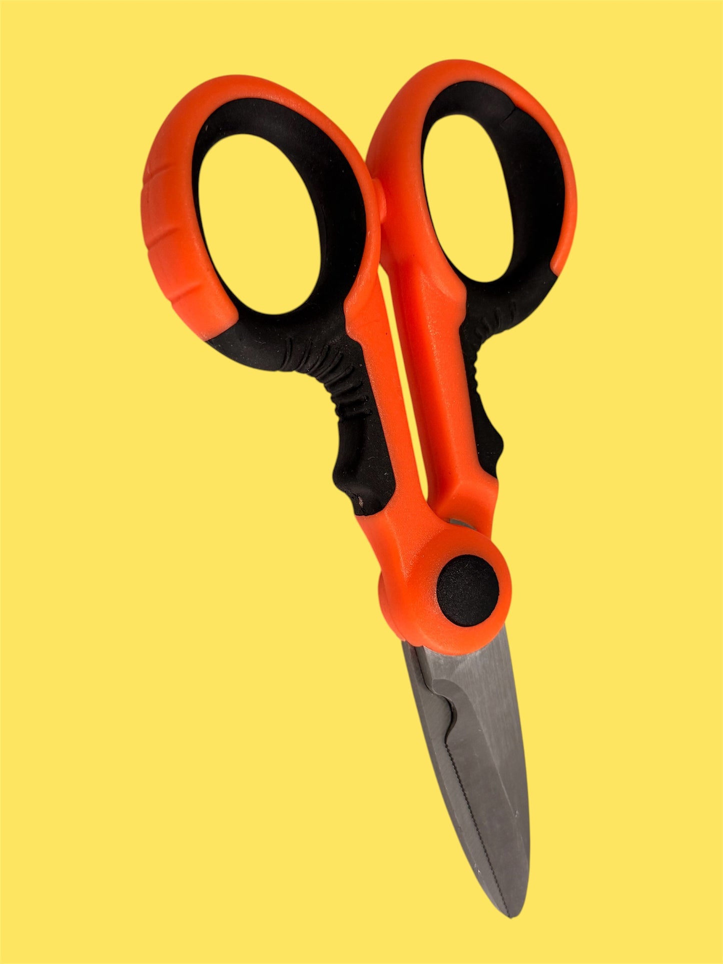 WA - Fishing Scissors - Orange and Black