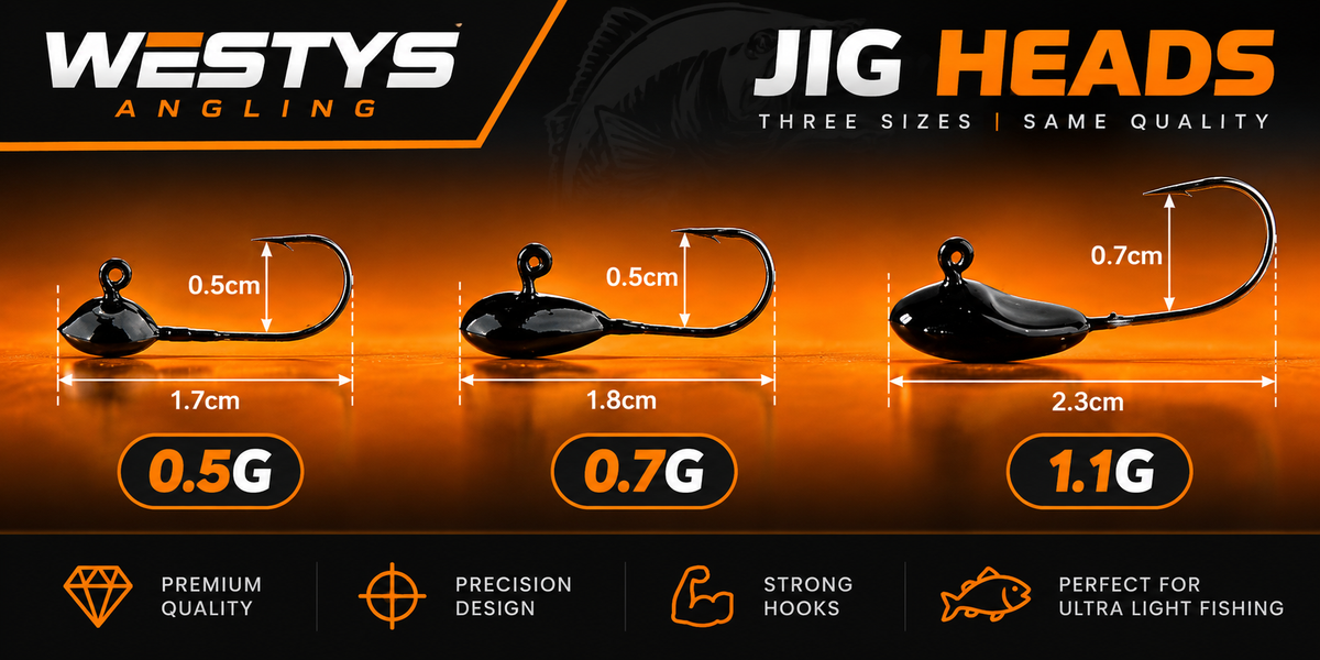 WA - Nano Nymph Jigs - Micro Jigheads - All Weights