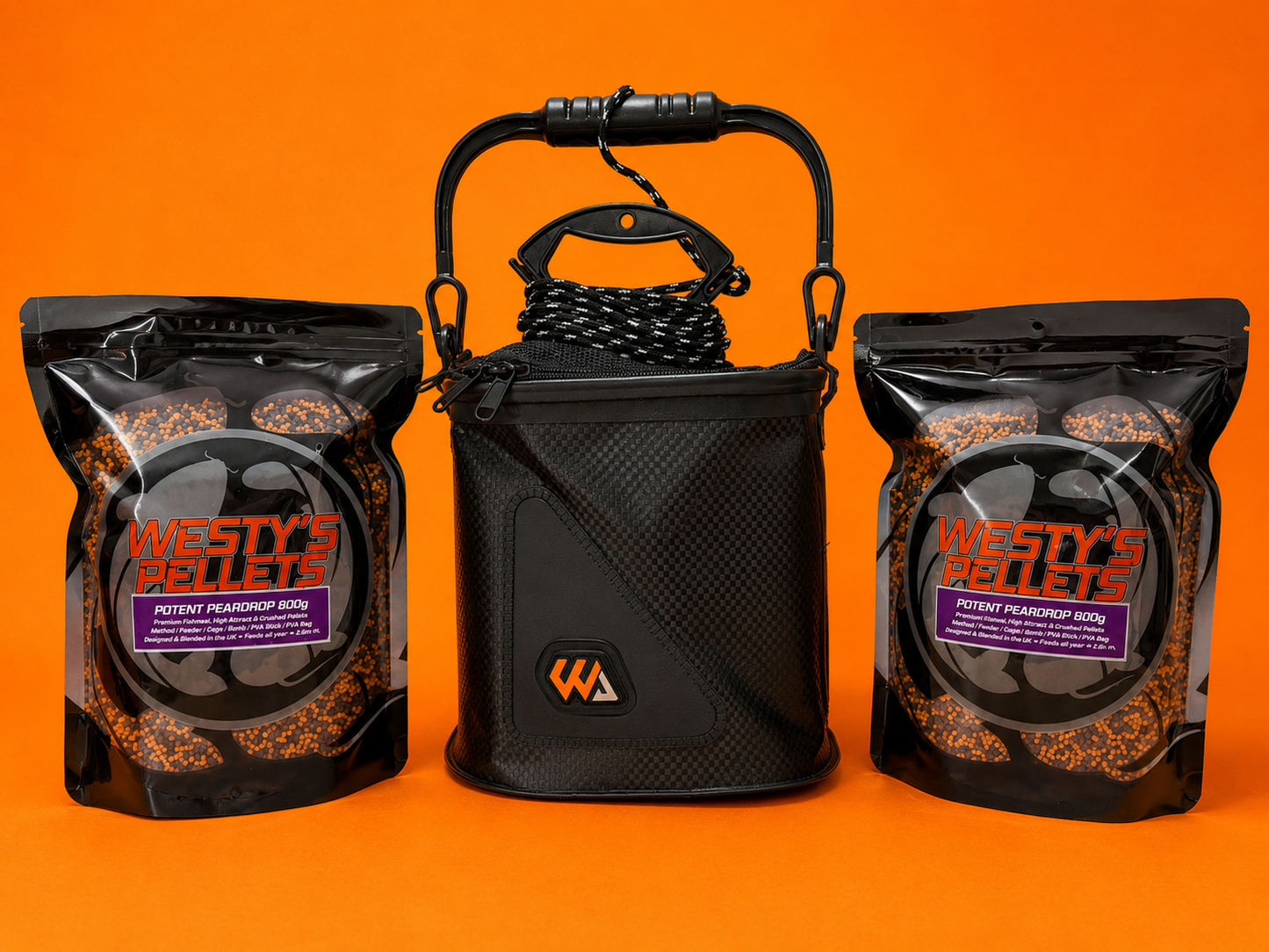 2mm Contrast Method Feeder Pellets and Modular Pellet Wetter Bundle!