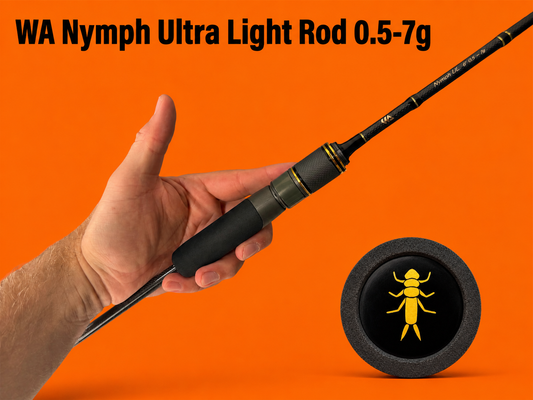 WA - Nymph - Ultra light rod - 0.5 - 7g - spinning rod
