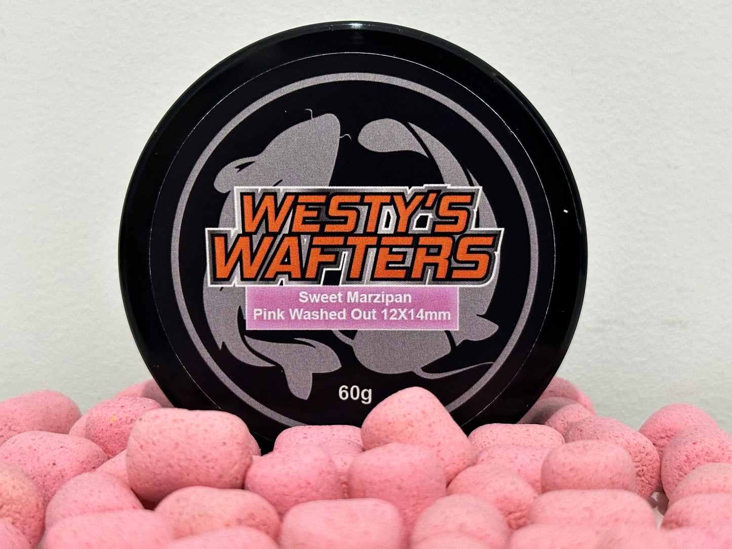 Sweet Marzipan Wafters - Pink Washed Out 60g 12x14mm