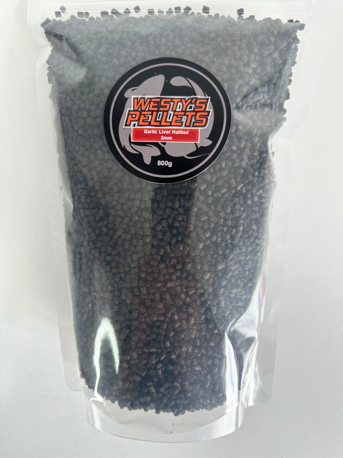 Westys Pellets - 3mm Garlic Liver Halibut 800g