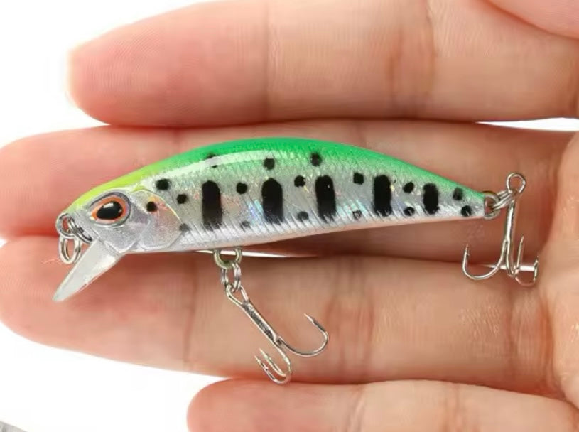 Macro Sinking Minnow 55mm 5g Twitch Bait