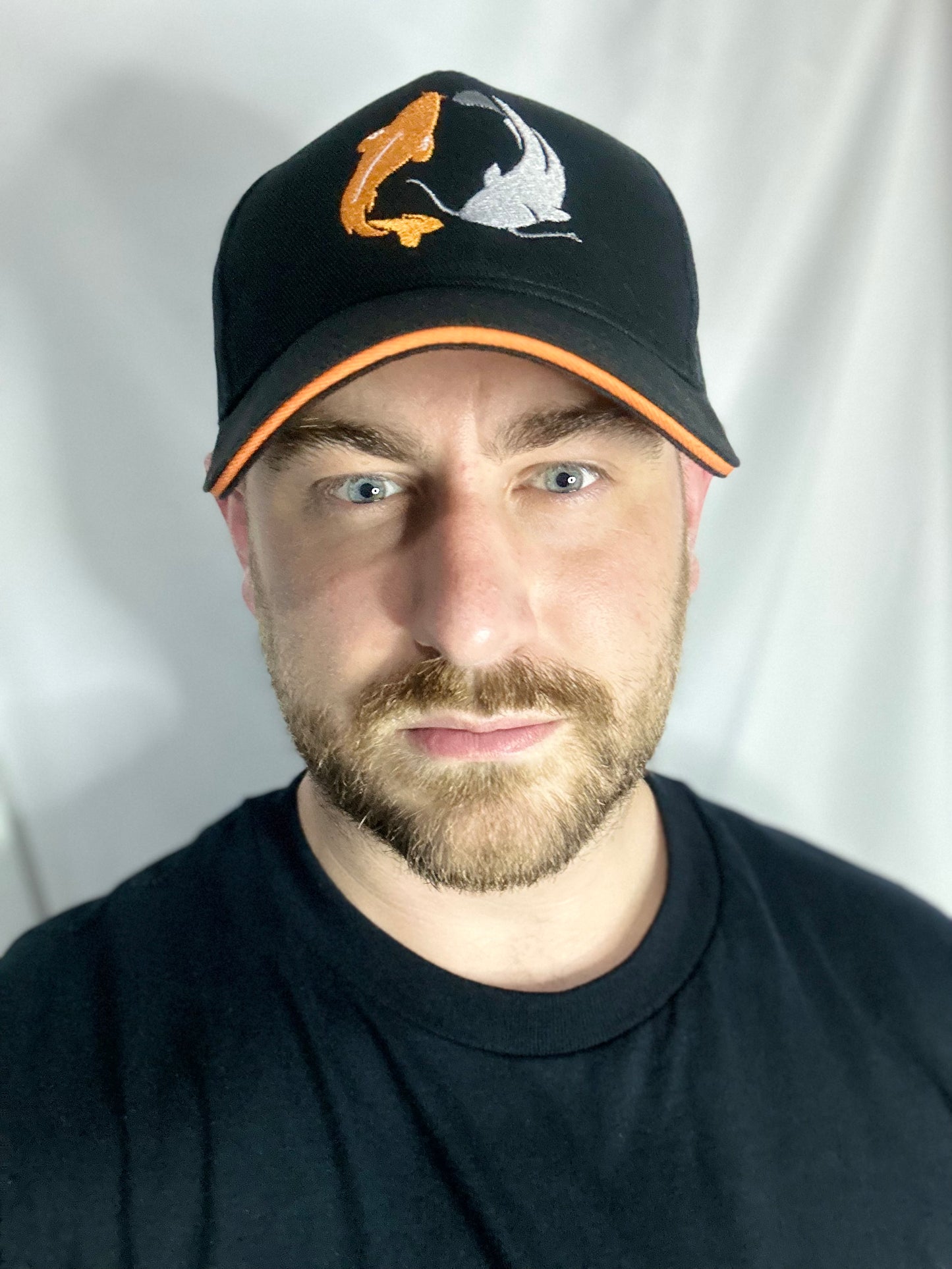 WestysAngling Signature Black and Orange Cap