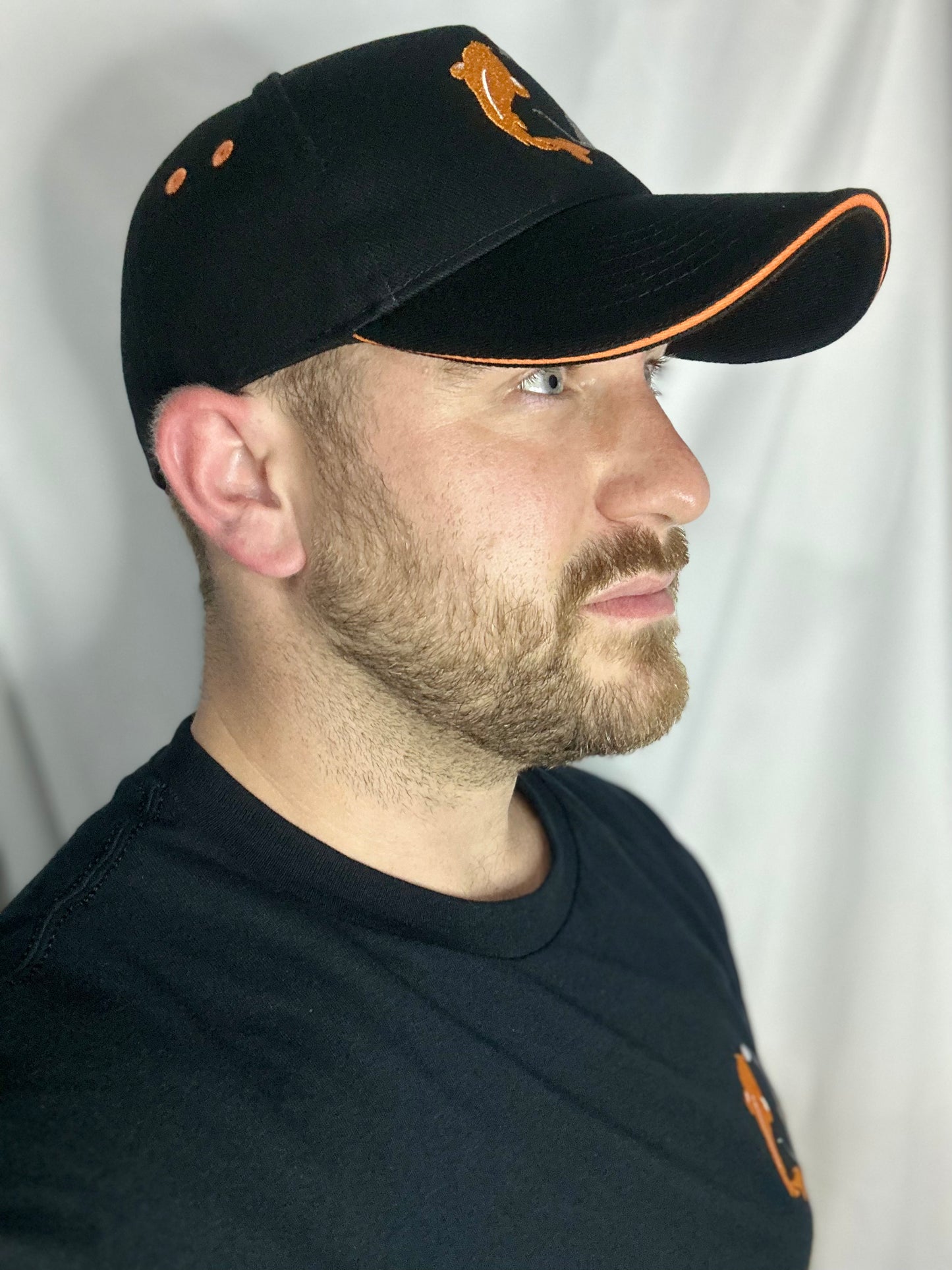 WestysAngling Signature Black and Orange Cap