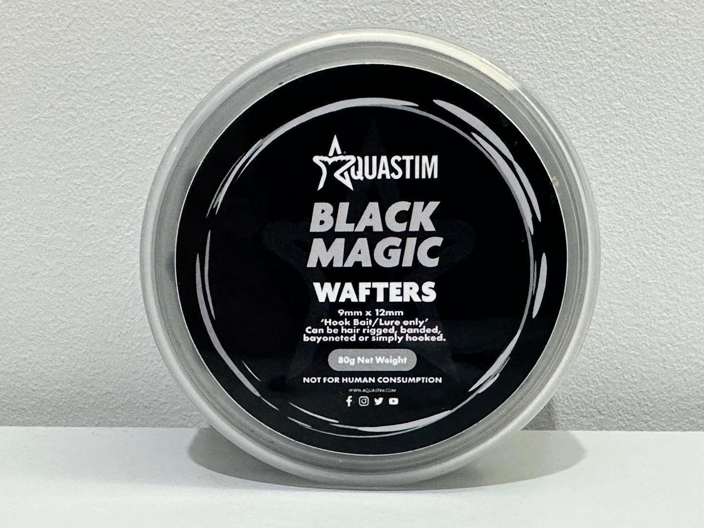 Aquastim Black Magic Wafters 9X12mm 80g