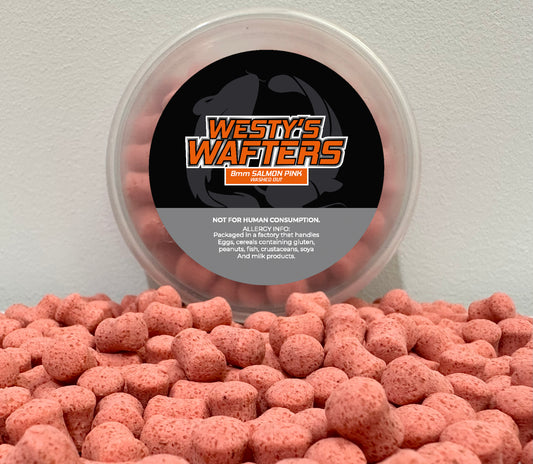 Westy's Wafters 40g - 8mm Salmon Pink F1 Sweet Fishmeal