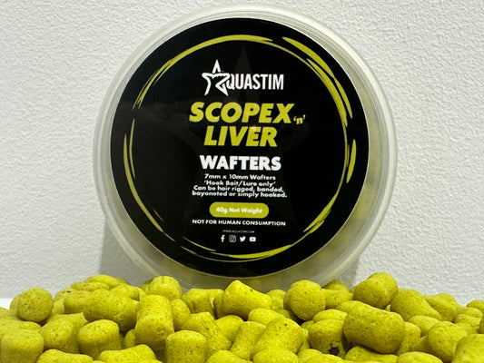 Aquastim 8mm Wafter 40g - Scopex + Liver