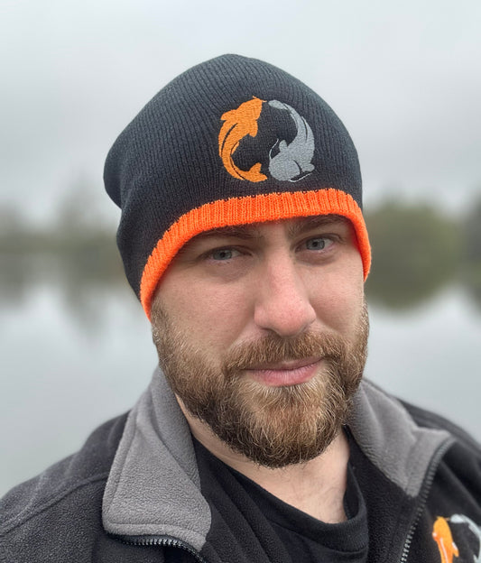 Signature Orange and Black Beanie