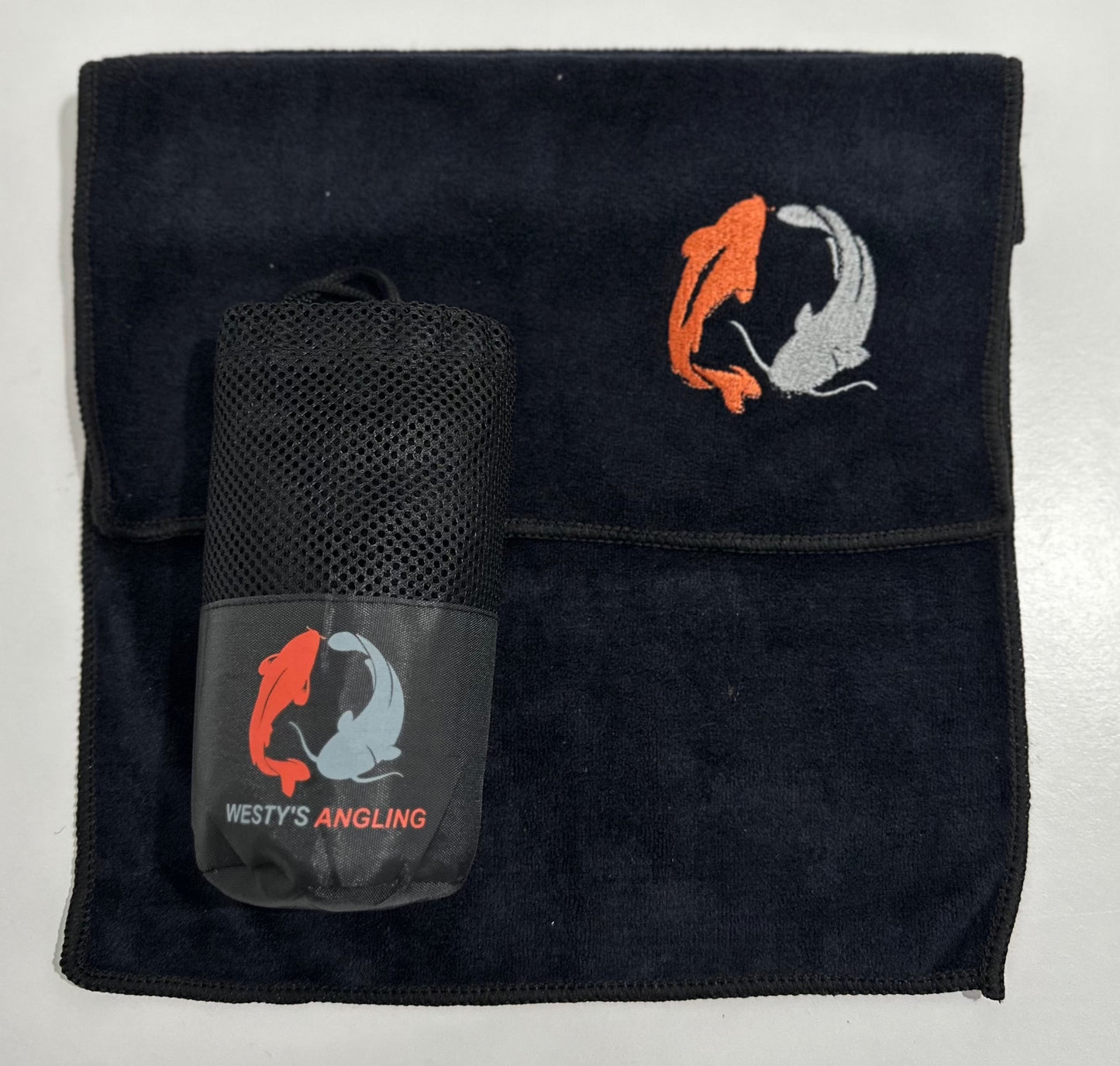 WestysAngling Towel + Dry Bag