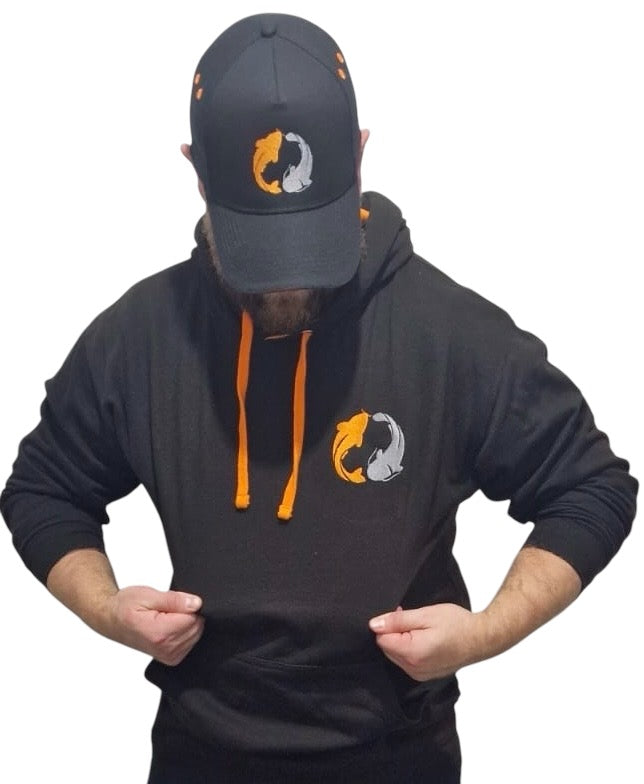 Signature Hoodie - Orange and Black